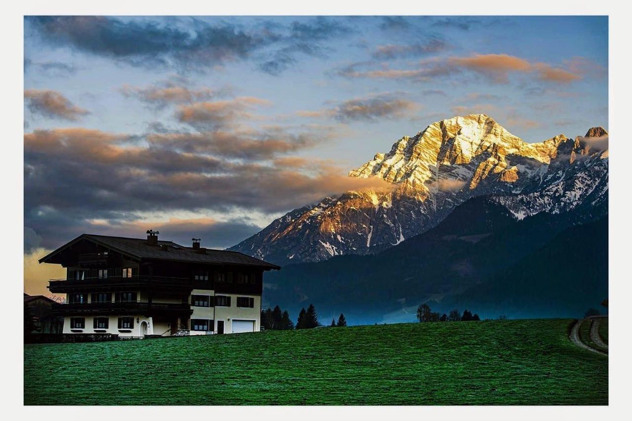 Appartement Haus Im Gruenen à Saalfelden Extérieur photo